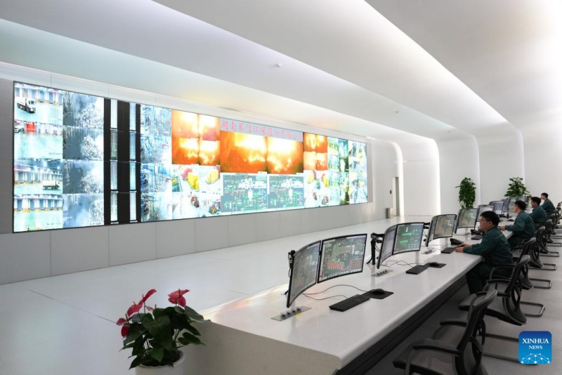 Resíduos domésticos transformam-se em eletricidade verde em Hunan, na China