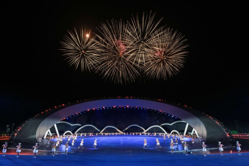 6º Jogos Asiáticos de Praia são inaugurados em Sanya