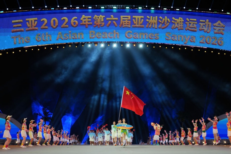 6º Jogos Asiáticos de Praia são inaugurados em Sanya