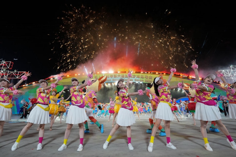 6º Jogos Asiáticos de Praia são inaugurados em Sanya