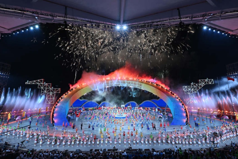 6º Jogos Asiáticos de Praia são inaugurados em Sanya