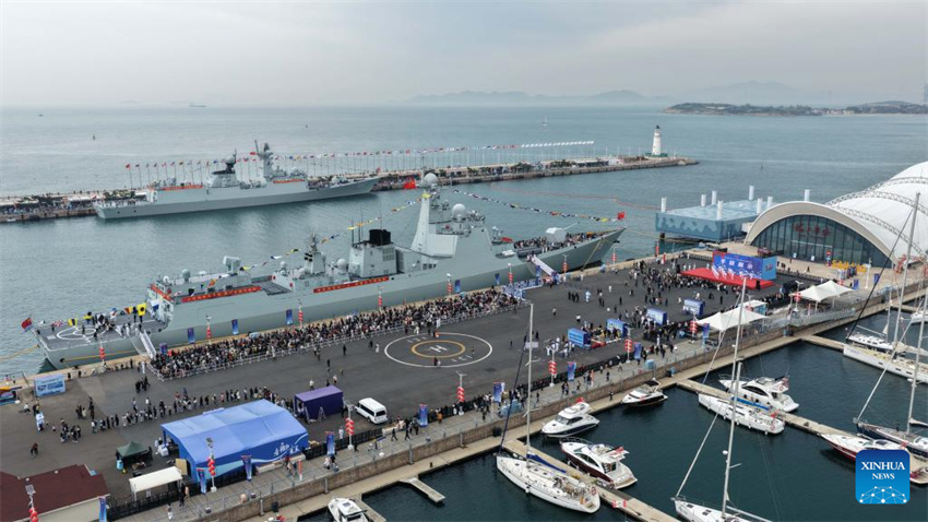 Marinha da China: uma força sólida para a segurança e a paz marítimas