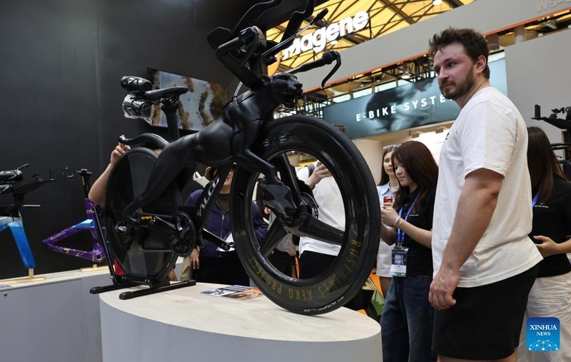 Feira Internacional de Bicicletas da China 2026 inaugurada em Shanghai