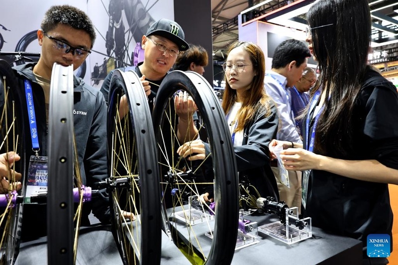 Feira Internacional de Bicicletas da China 2026 inaugurada em Shanghai