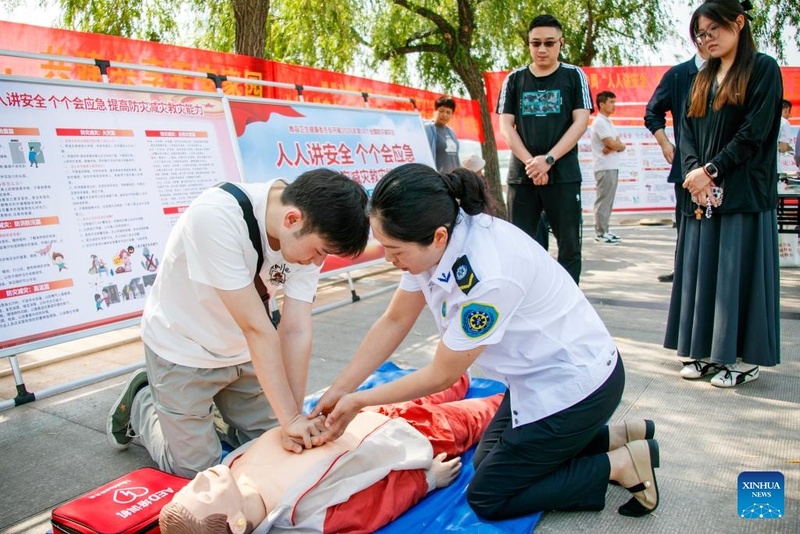 China realiza atividades pelo Dia Nacional de Prevenção e Redução de Desastres