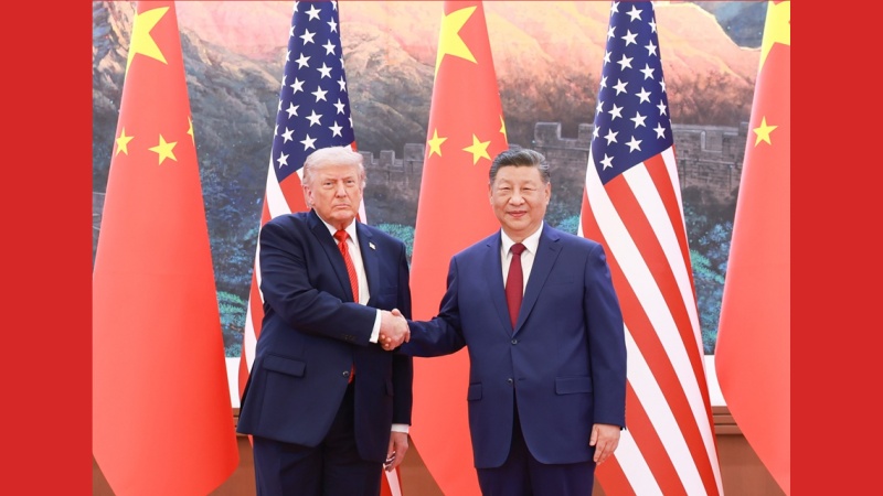 Xi Jinping mantém conversas com Trump em Beijing