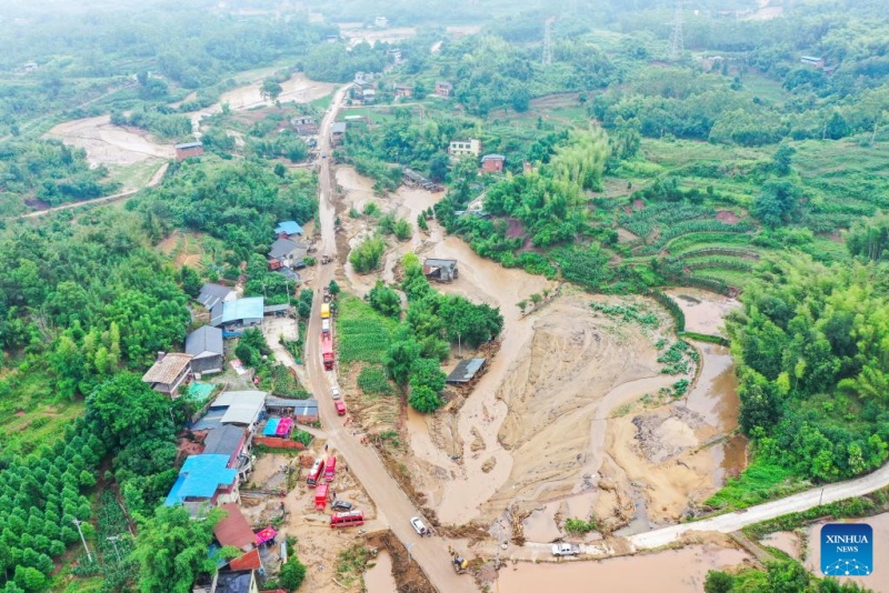 Chongqing: operações de resgate em andamento após forte tempestade atingir o distrito de Yongchuan