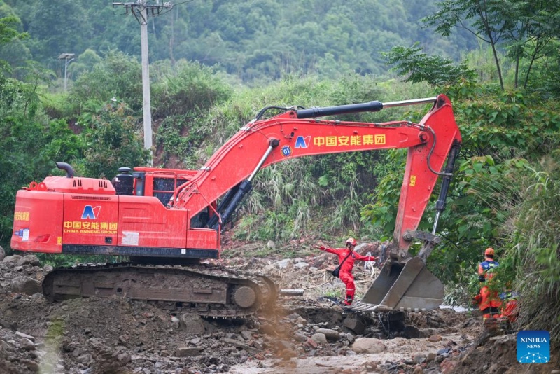 Chongqing: operações de resgate em andamento após forte tempestade atingir o distrito de Yongchuan