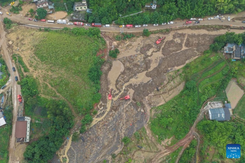 Chongqing: operações de resgate em andamento após forte tempestade atingir o distrito de Yongchuan