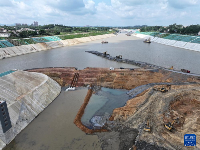Primeiro canal fluvial-marítimo da China entra em fase crucial de testes