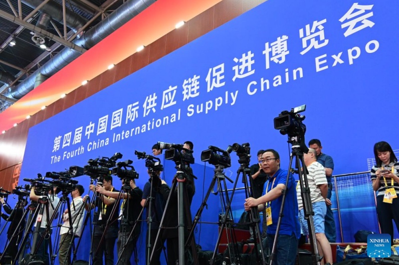 4ª Exposição Internacional da Cadeia de Suprimentos da China é inaugurada