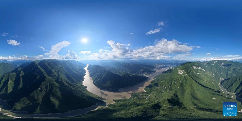 Galeria: vista da área cênica de Wuxiakou, na província de Hubei, centro da China