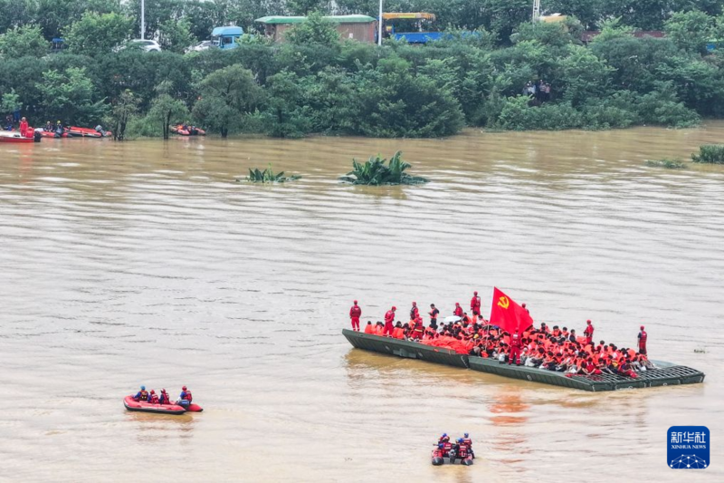 Guangxi realiza esforços intensivos de resgate e assistência após desastres causados por chuvas