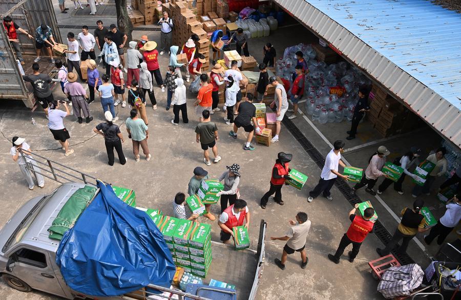 Esforços de resgate e assistência em andamento em áreas de Guangxi atingidas por inundações