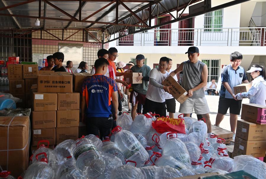 Esforços de resgate e assistência em andamento em áreas de Guangxi atingidas por inundações