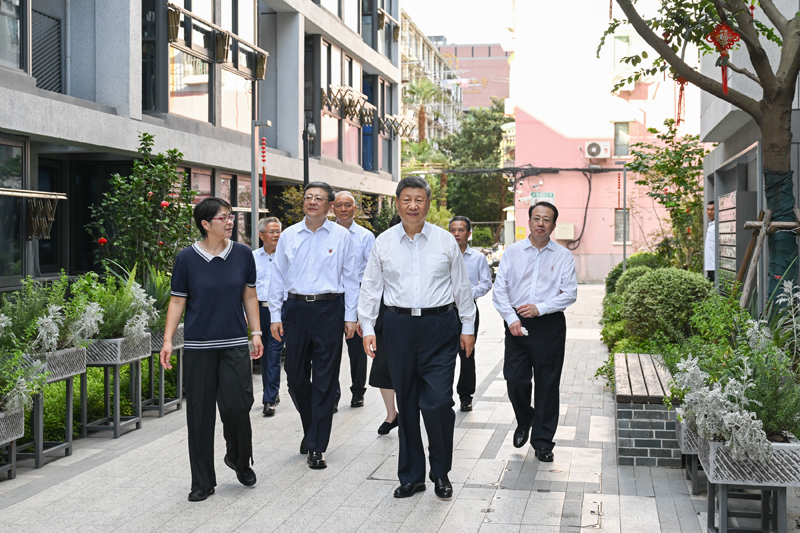 Xi Jinping enfatiza renovação urbana de alta qualidade durante visita de inspeção a Shanghai