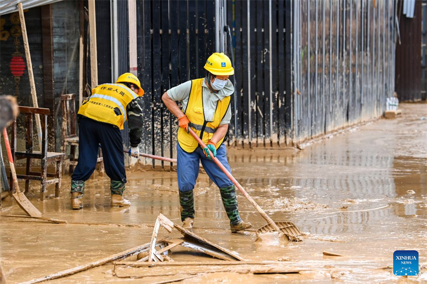 Esforços de assistência e recuperação após inundações estão em andamento em Guangxi