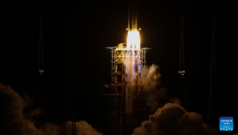 Centro de Lançamento de Espaçonaves de Wenchang, sul da China, registra sua 50ª missão de lançamento