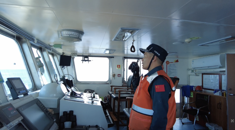 Guarda Costeira da China realiza exercícios de aplicação da lei nas proximidades de Huangyan Dao
