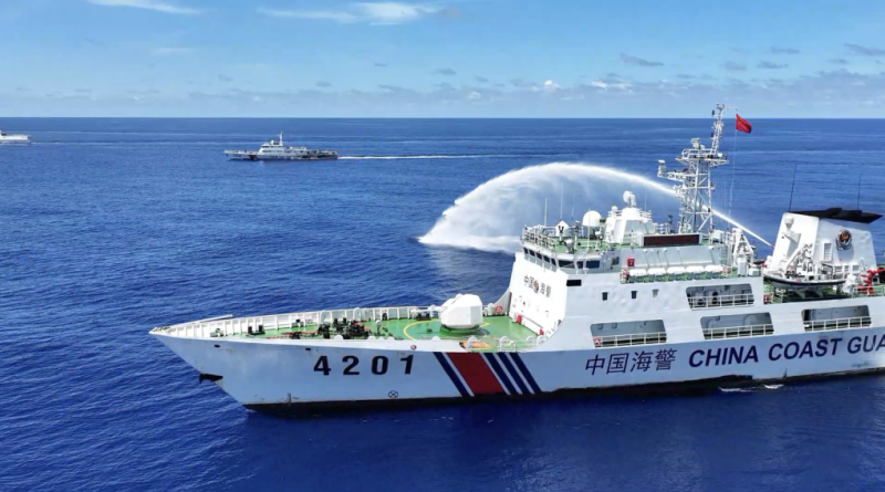 Guarda Costeira da China realiza exercícios de aplicação da lei nas proximidades de Huangyan Dao