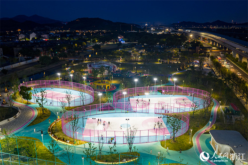 Circuito Fitness dá vida às noites de verão em Zhejiang, leste da China