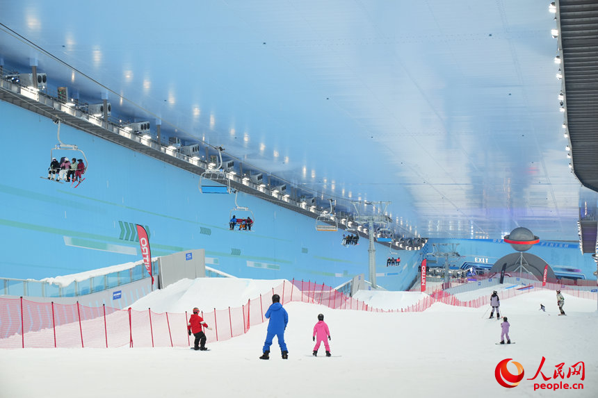 Changchun aposta no esqui indoor para impulsionar turismo durante o verão