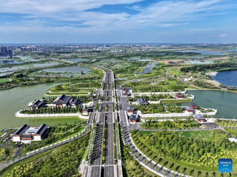 Galeria: centro hidráulico de Nanhe, Nova Área de Xiong’an