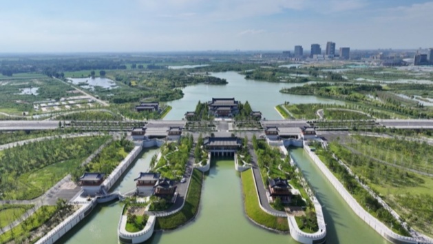 Galeria: centro hidráulico de Nanhe, Nova Área de Xiong’an