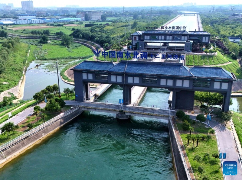 Rota central de megaprojeto de desvio de água da China atinge novo marco operacional