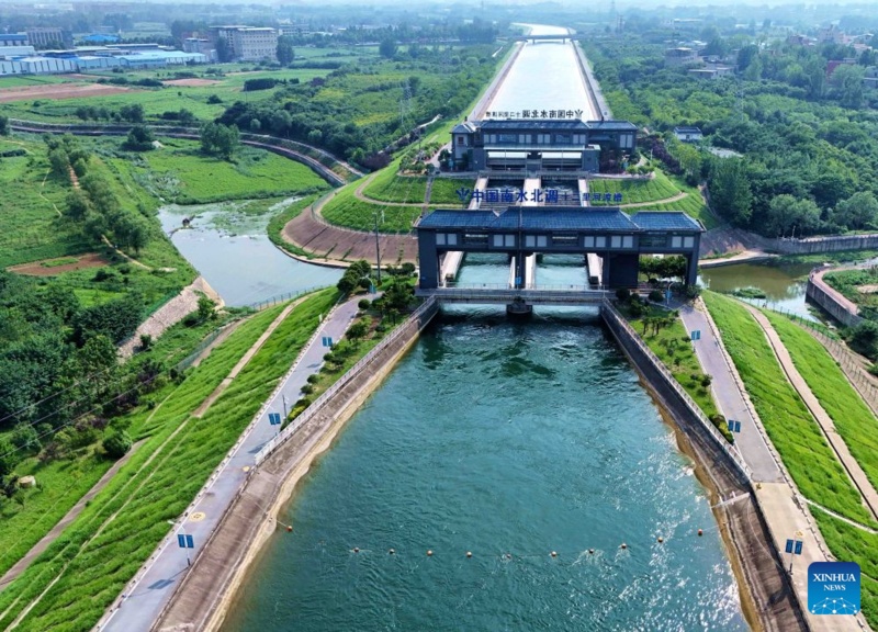 Rota central de megaprojeto de desvio de água da China atinge novo marco operacional