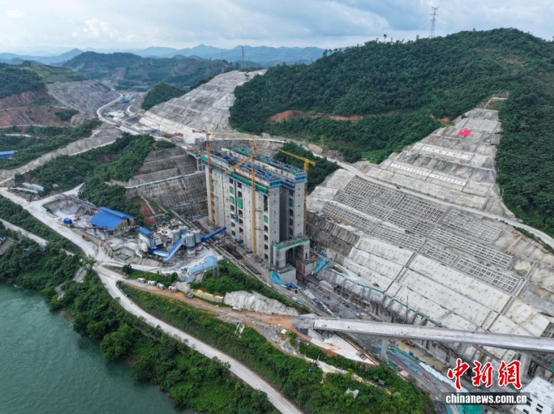 Projeto de transporte fluvial em Guangxi entra na fase decisiva de construção
