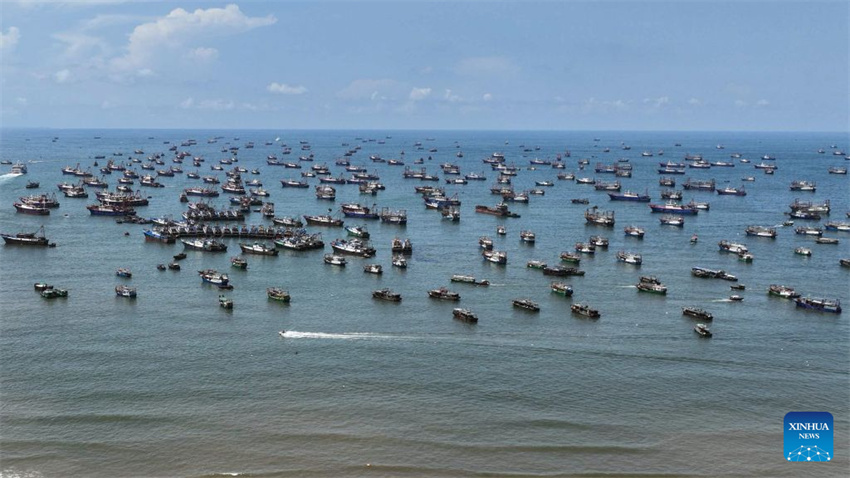 Galeria: iniciada temporada de pesca no Mar do Sul da China