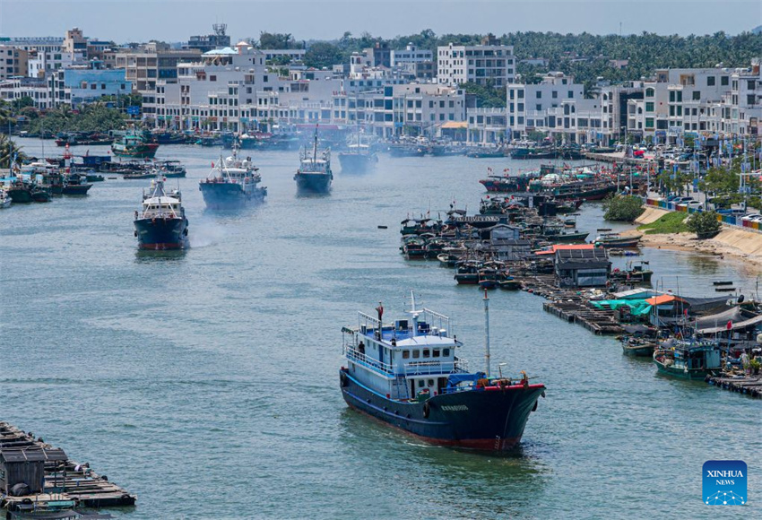 Galeria: iniciada temporada de pesca no Mar do Sul da China