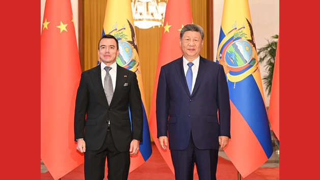 Xi Jinping pede maior sinergia China-Equador nas estratégias de desenvolvimento
