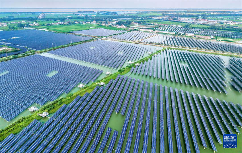 Capacidade instalada de energia fotovoltaica de Jiangsu ultrapassa 100 milhões de kW