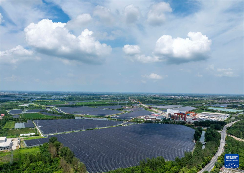 Capacidade instalada de energia fotovoltaica de Jiangsu ultrapassa 100 milhões de kW