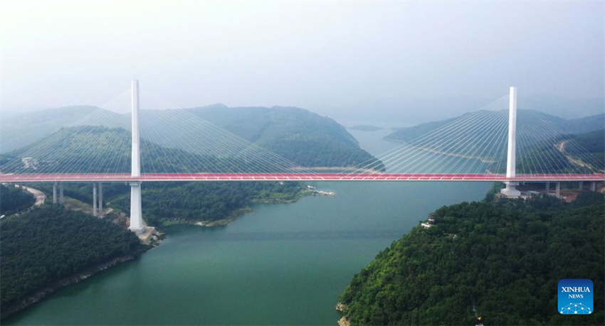 Galeria: vista aérea do reservatório de Danjiangkou em Nanyang, província de Henan