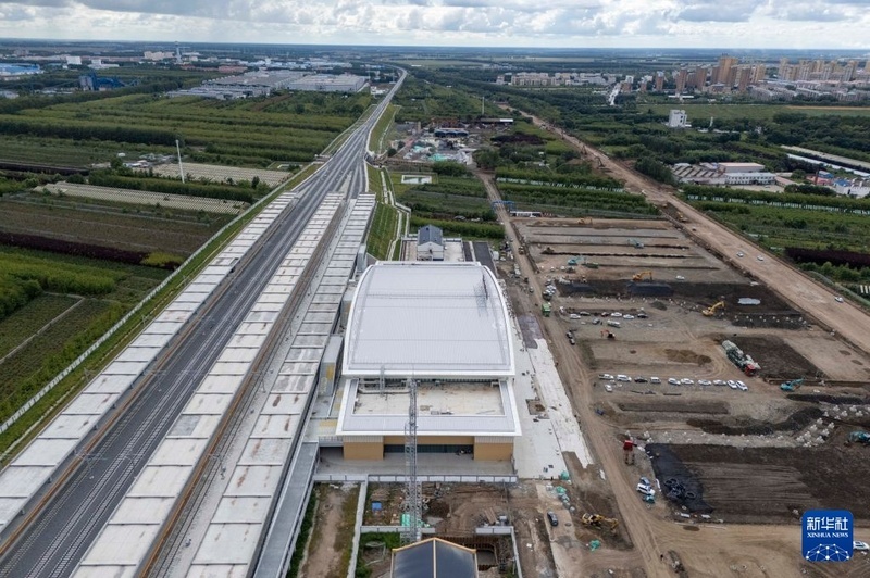 Nova linha de alta velocidade Harbin-Yichun ganha forma no nordeste da China