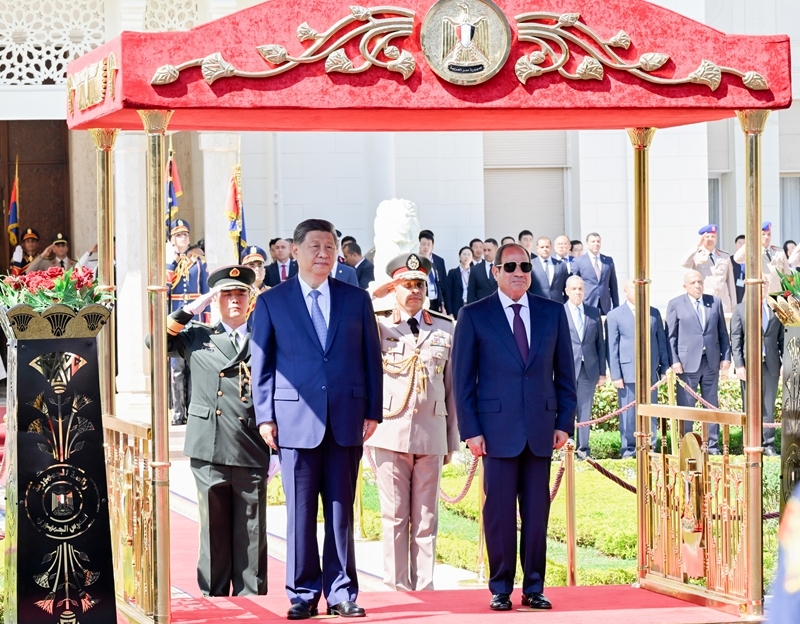 Xi Jinping pede aprofundamento da cooperação China-Egito e apresenta proposta para Oriente Médio