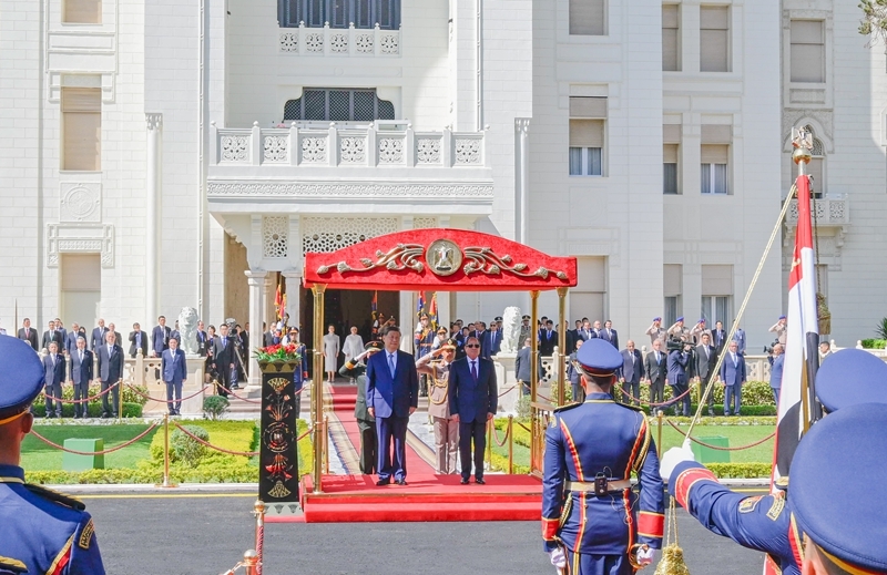 Xi Jinping pede aprofundamento da cooperação China-Egito e apresenta proposta para Oriente Médio