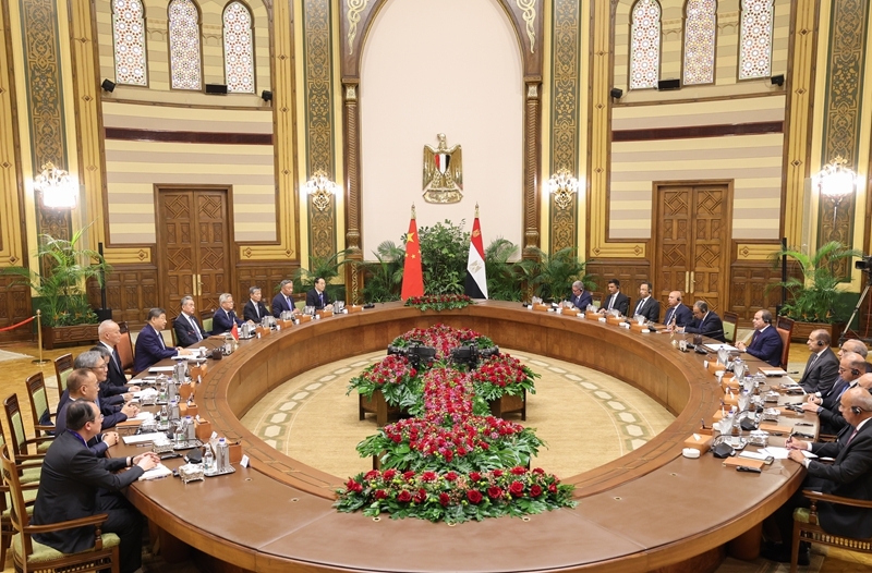 Xi Jinping pede aprofundamento da cooperação China-Egito e apresenta proposta para Oriente Médio