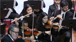 Orquestra filarmônica brasileira se apresenta durante concerto em HangzhouMúsicos do Orquestra Filarmônica da Universidade Federal do Rio Grande do Norte se apresentaram. 