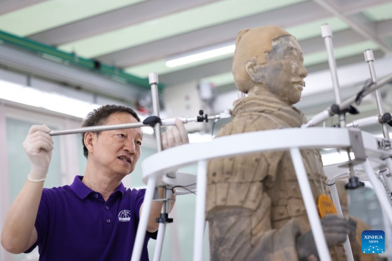 Tecnologia impulsiona a conservação e restauração dos Guerreiros de Terracota em Shaanxi