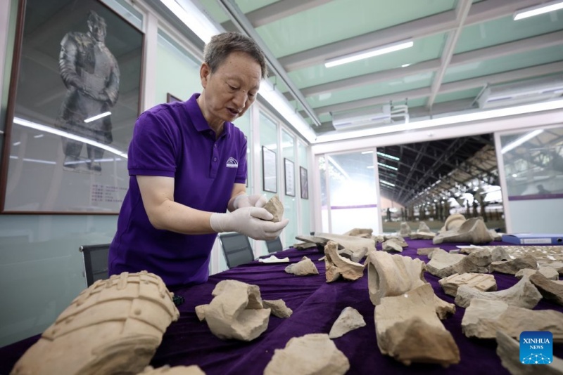 Tecnologia impulsiona a conservação e restauração dos Guerreiros de Terracota em Shaanxi