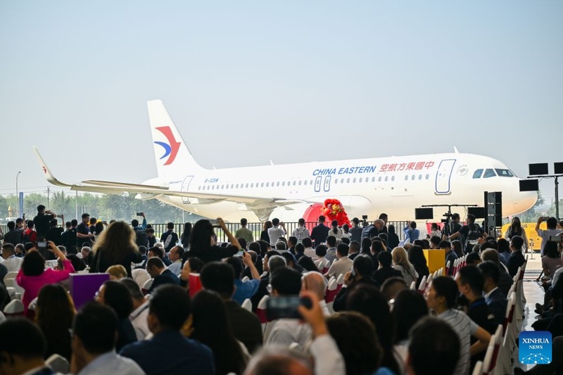 Airbus entrega a primeira aeronave de sua nova linha de montagem na China