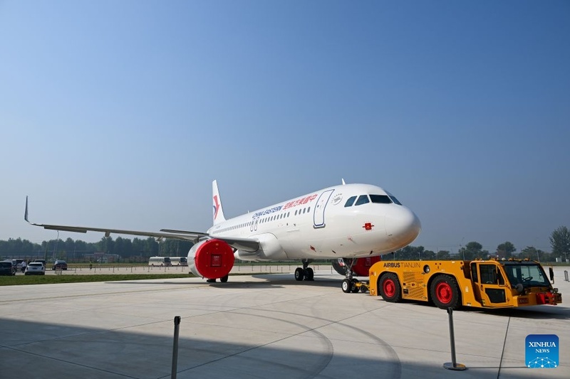 Airbus entrega a primeira aeronave de sua nova linha de montagem na China