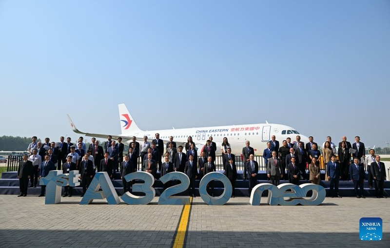 Airbus entrega a primeira aeronave de sua nova linha de montagem na China