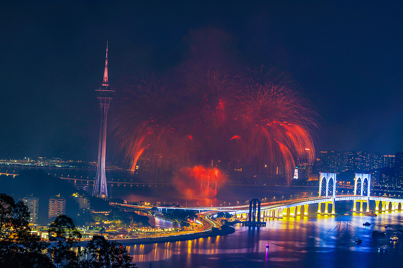 Realizada 34ª edição do Festival Internacional de Fogos de Artifício de Macau