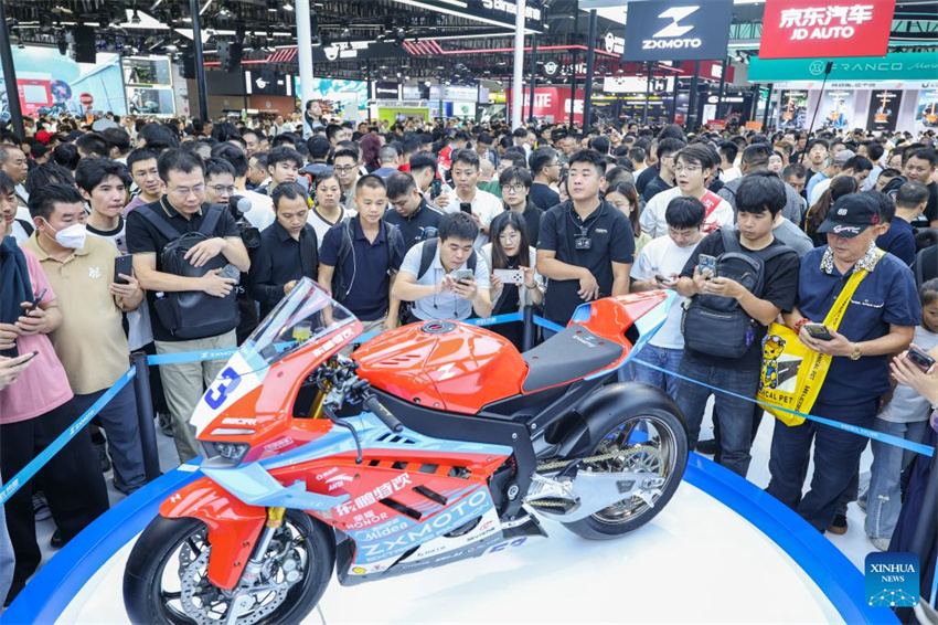 24ª Exposição Internacional de Comércio de Motocicletas da China é realizada em Chongqing