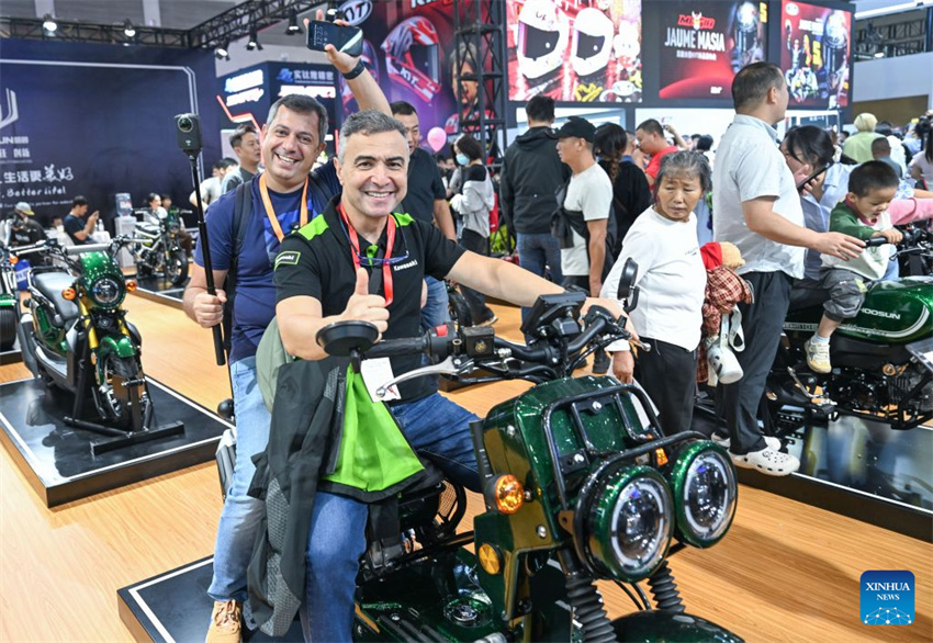 24ª Exposição Internacional de Comércio de Motocicletas da China é realizada em Chongqing